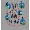 Beetlejuice Beetlejuice Don't Let The Phone Go Dead Adult Crew Neck Long Sleeve Tee - 2 of 2
