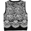Rachel Roy Womens Jacquard Crop Top Blouse - 2 of 2