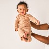 Goumi 24 Hour Convertible Sleeper Baby Gown - Sandstone 0-3M - 2 of 4