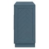 Sapphtopaz Decorative Storage Cabinet Adjustable Shelves Sideboard Buffet Cabinet with Storage Dining Cabinet for Kitchen, Living Room, Entryway - 2 of 4
