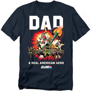 GI Joe Dad Real American Hero Adult T-Shirt - 1 of 4