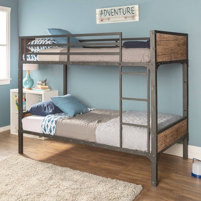 twin over full bunk bed target