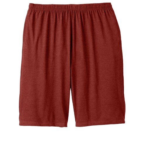 KingSize Men's Big & Tall Lightweight Extra Long Jersey Shorts