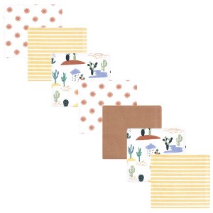 Luvable Friends Hudson Baby Flannel Receiving Blankets 7pk - 1 of 2