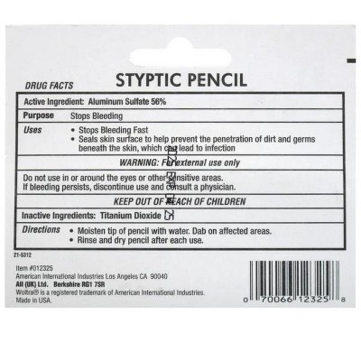 Clubman Woltra Nick Relief Styptic Pencil - Thumbnail 3