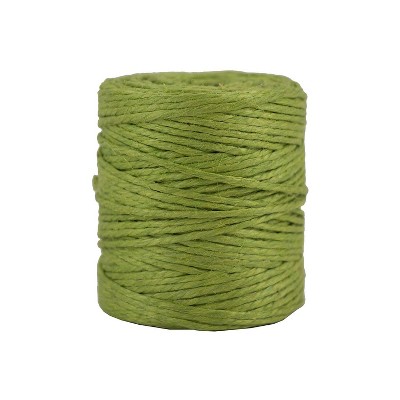 JAM Paper Kraft Twine 1/8 Inch x 54 Yards Lime Green Sold Individually (267820978)