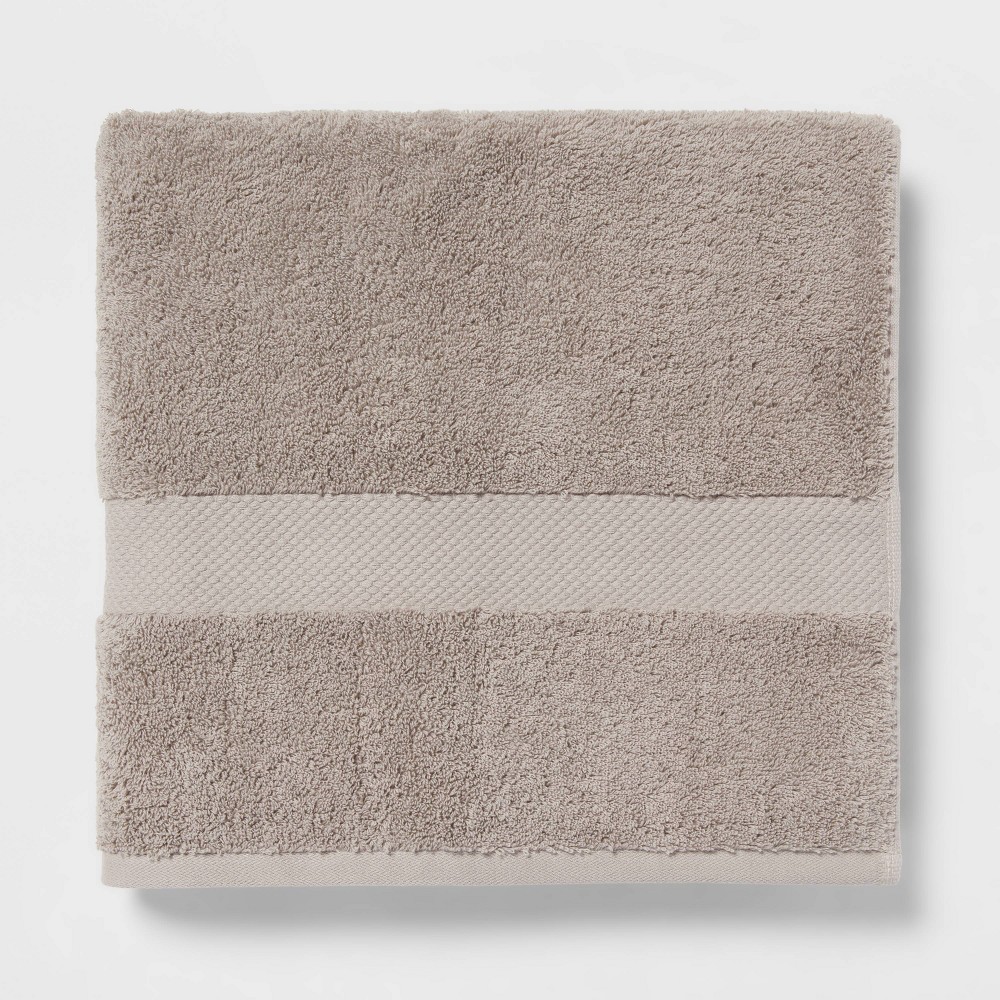 Photos - Towel Performance Plus Bath  Light Gray - Threshold™