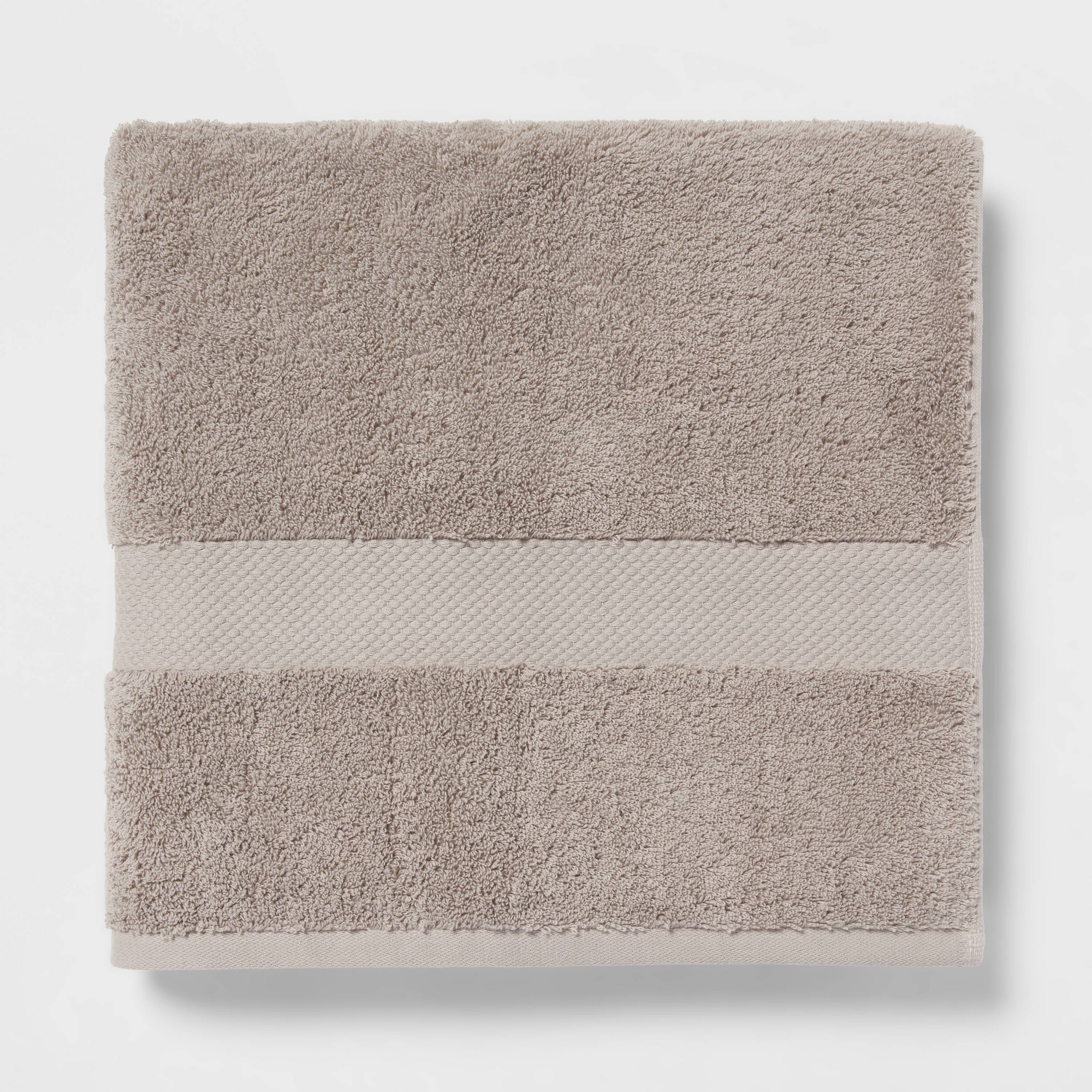 Performance Plus Bath Towel Light Gray - Threshold™