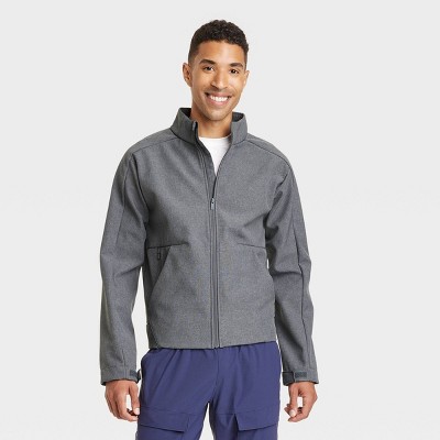 Men's Softshell Jacket - All In Motion™ Heathered Gray Xxl : Target