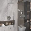 CLIHOME 10-Inch Three-function Wall Mount Round Shower System Set With Bathtub Spout - 2 of 4