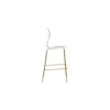 Meridian Furniture,Clarion Gold Metal Stool, Set of 2 - 3 of 4