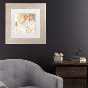 Trademark Fine Art Sheila Golden Garden Fiesta Matted Framed Art - 1 of 4