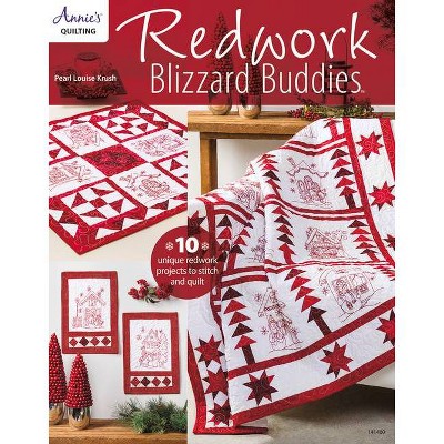 Redwork Blizzard Buddies - by  Pearl Louis Krush (Paperback)