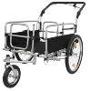 Vynxaria 3-in-1 Heavy-Duty Bike Cargo Trailer ¨C E-Bike Compatible Steel Frame, 110lb , Convertible Stroller & Pull Cart w/Suspension, 20" Wheels - 2 of 4