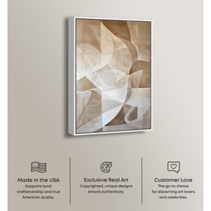 Art Remedy Scattered Thoughts Abstract Shapes Wall Art Framed - 1 of 4