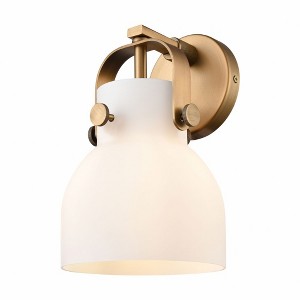 Pilaster II Bell - 1 Light Wall Sconce In Industrial Style-9.75 Inches Tall and 6.5 Inches Wide - 1 of 1