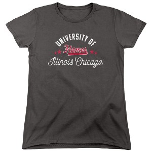 Women's University Of Illinois Chicago Flames T-Shirt - 1 of 4