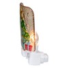 Northlight 4" Green and Gold Christmas Tree Night Light - 2 of 4