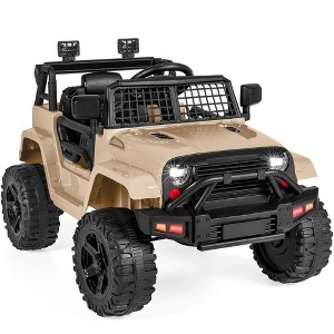 Best Choice Products 12V Kids Ride On Truck Car w/ Parent Remote Control, Spring Suspension, LED Lights - 1 of 4