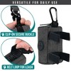 PetAmi Dog Waste Bag Holder for Leash, Waste Dispenser Puppy Walking Travel Camping, Zipper Pouch Pet Supplies Must Have - 4 of 4