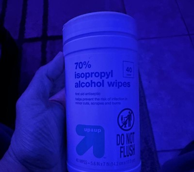 Alcohol wipes target new arrivals