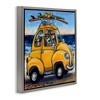 Stupell Industries Groovy Pet Beach Buggy, 25" x 25" - 3 of 4