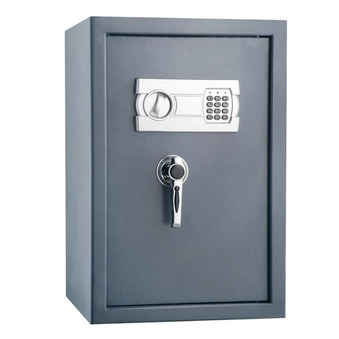 Fleming Supply Fingerprint Entry Electronic Safe - 13.8 X 9.8 X