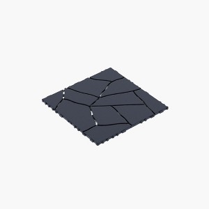 Dolonm Stone Style 12" Interlocking Deck Tiles, 44-Pack DIY Patio Floor Tiles for Poolside, Porch, Backyard - 1 of 4