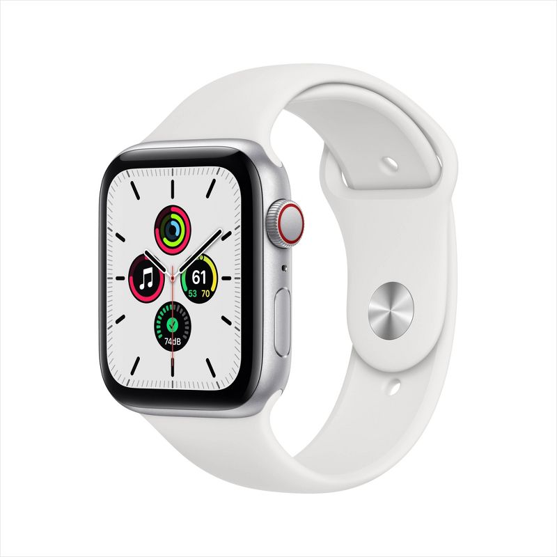 Apple Watch SE (GPS + Cellular) (1st generation) Aluminum Case with Sport Band, 1 of 10