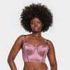 Women's Bustier Satin Lightly Lined Lingerie Corset - Auden™ - 4 of 4