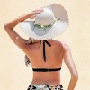 Women's Elegant Paisley Print Halter Bikini Top - Cupshe - 3 of 4