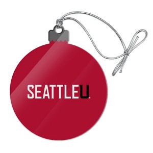 Seattle University Redhawks Logo Acrylic Christmas Tree Holiday Ornament - 1 of 4