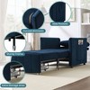 NicBex Convertible Sofa Bed Sleeper Chair with 5-Position Adjustable Backrest & Storage,Upholstered Small Couch for Living Room,Bedroom - 4 of 4