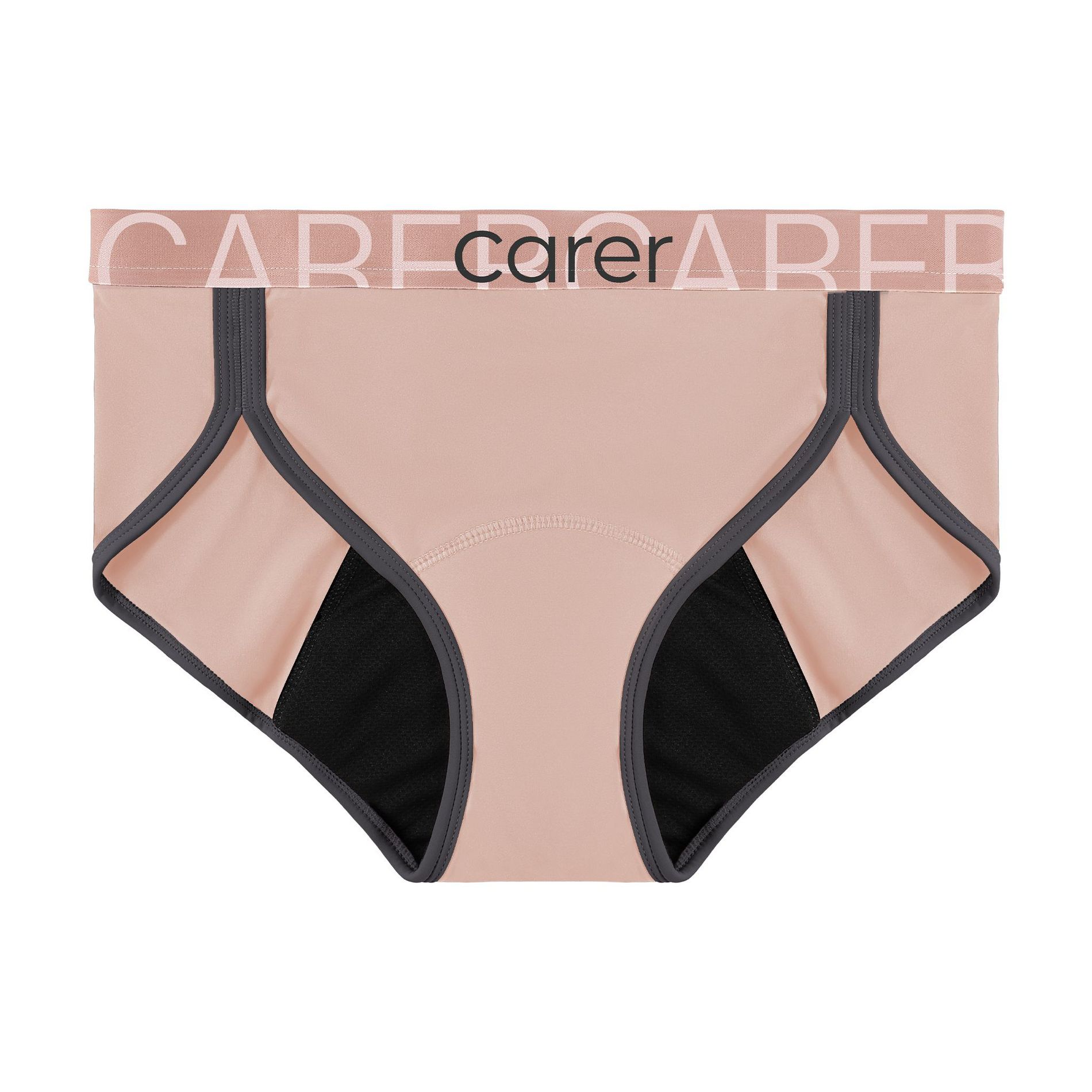 CARER Period Underwear Womens Leak Proof Absorbency Panties Menstrual Period Hipster Briefs Reusable Washable