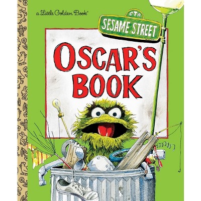 Image of Oscar's Book (Sesame Street) - (Little Golden Book) by  Golden Books (Hardcover)