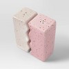 Novelty Salt and Paper Shaker Set Pink/Ivory - Room Essentials™ - 3 of 3