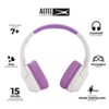 Altec Lansing Kid Safe Wireless Headphones 85dB Volume Limit - Foldable Design and Powerful Sound with 15H Battery and Active Noise Cancellation - 2 of 4