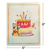 Paper Love Dogs Birthday Cake Pop Up Card - 2 of 4