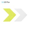 Unique Bargains Reflective Stickers Waterproof Adhesive High Visibility Night Warning Safety Tape for Trucks 20 Pcs - 3 of 4