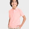 Boys' Textured Golf Polo Shirt - All In Motion™ - 3 of 3