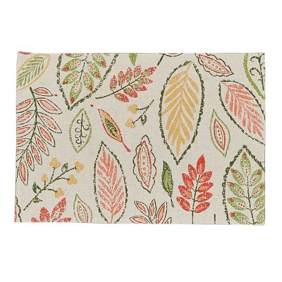 Split P Freya Printed Placemat Set - Off-White