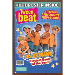 Trends International Disney Pixar Turning Red - 4-Town Tween Beat Framed Wall Poster Prints - 1 of 4