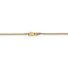 Black Bow Jewelry 1.1mm, 14k Yellow Gold, Solid Box Chain Anklet, 9 Inch - 3 of 4