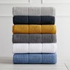 Market & Place Cotton Quick Dry Waffle Weave 6-Piece Bath Towel Set - 2 of 4