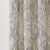 Lush Décor Umbra Bloom Shower Curtain Navy/Neutral Single 72x72 - 3 of 4