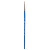 Princeton Select Artiste Round Brush, Synthetic Bristles, Short Handle Mixed Media Paintbrush, Jewel Blue, Size 1, Pack of 6 - 2 of 4