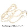 Unique Bargains Women's Faux Pearls Adjustable Waist Belt 1 Pc - 3 of 4