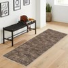 Washable Modern Solid Living Room Rugs, Abstract Indoor Contemporary Floor Carpet for Bedroom Dining Room - 3 of 4