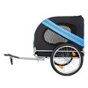 Lyngins All-Terrain 100LBS Pet Bike Trailer, Foldable Dog Stroller with Weatherproof Oxford Fabric, Pet Stroller for Cycling, Jogging, Camping - 3 of 4