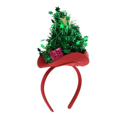 Unique Bargains Cute Halloween Headband 4.72" Diameter Green Red 1 Pc